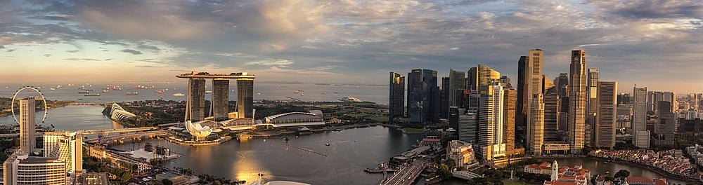 The name "Singapore" in English