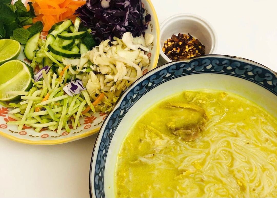Nom banh chok – Khmer Noodle Soup