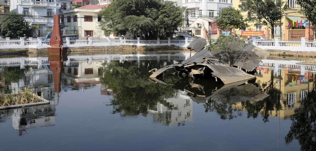 Huu Tiep Lake and the Downed B-52