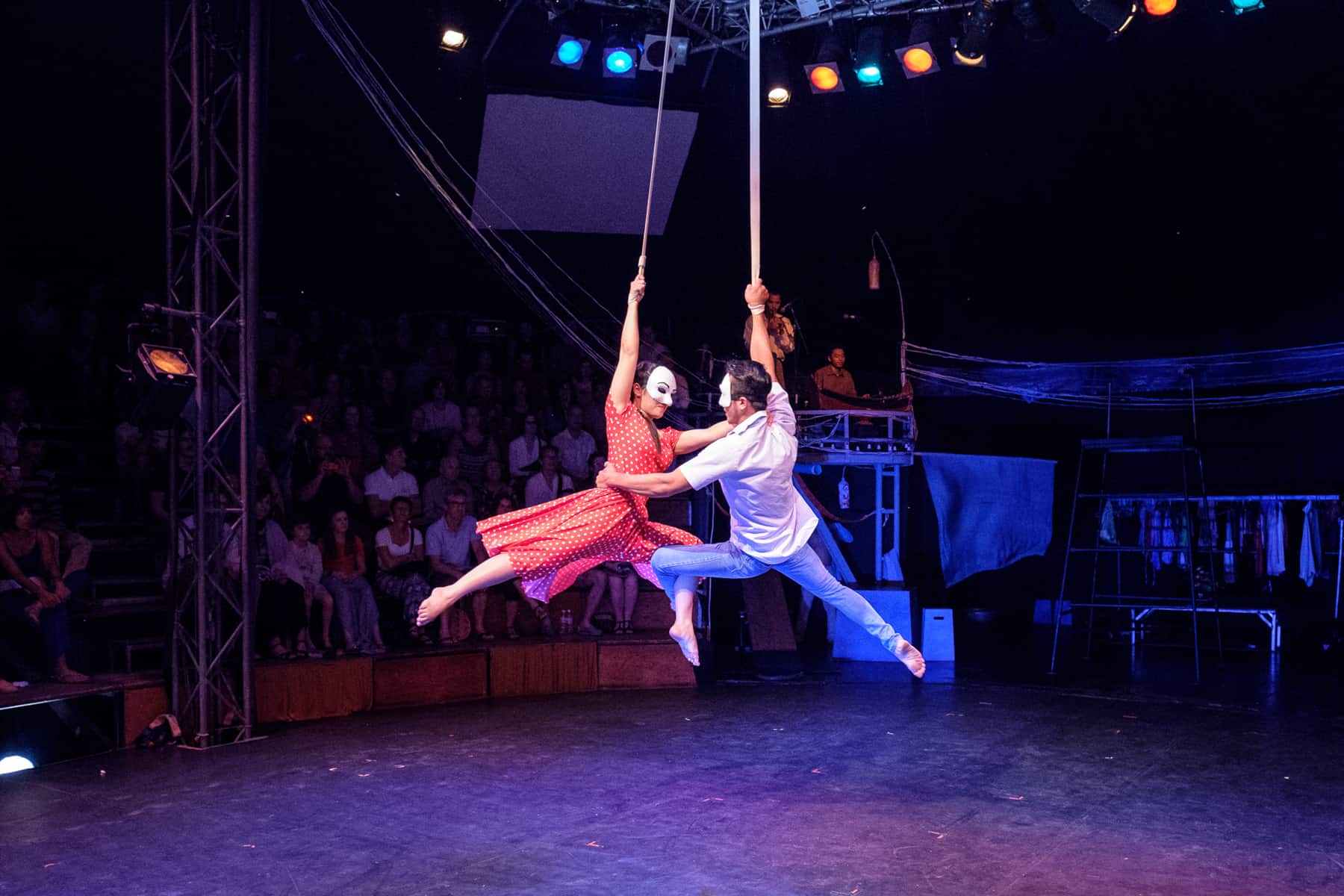 Watch circus performances at Phare