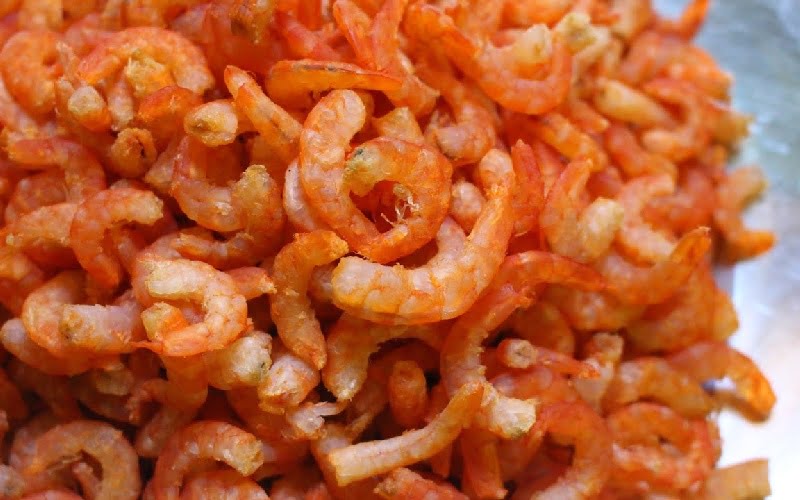 Rach Goc dried shrimp