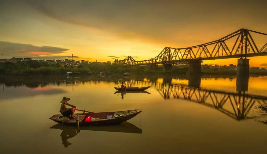 Red River Delta In Vietnam