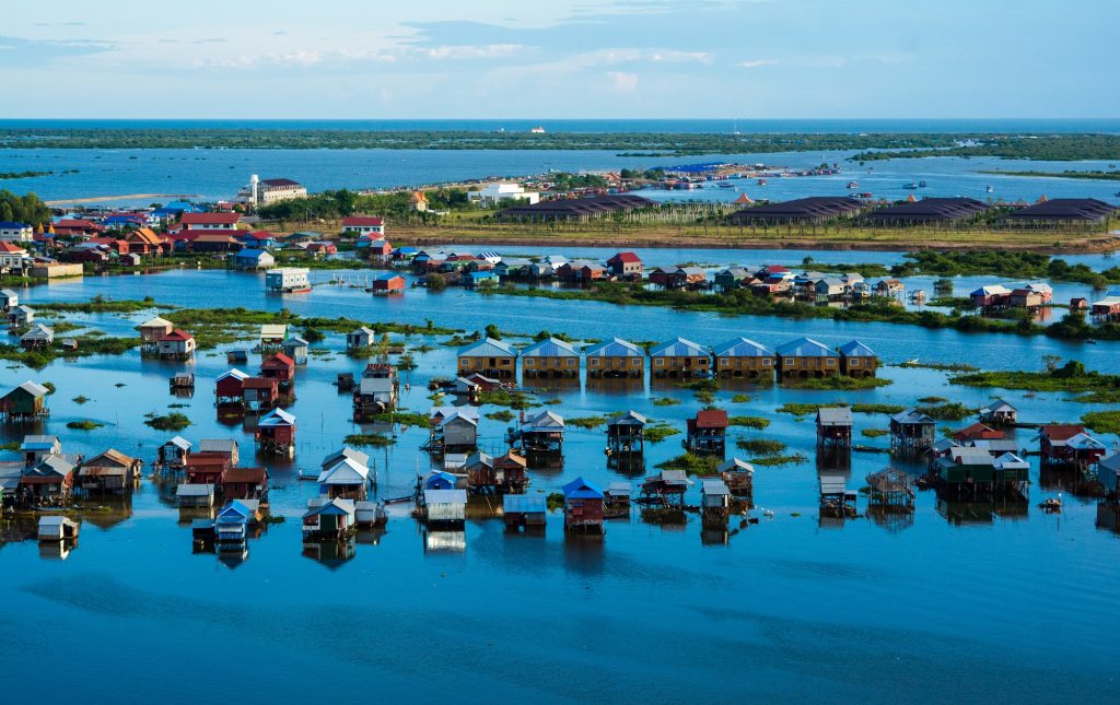 Visit a floating village