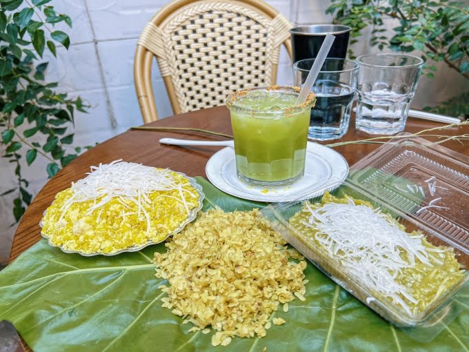 Three typical rice-based dishes of Hanoi's autumn