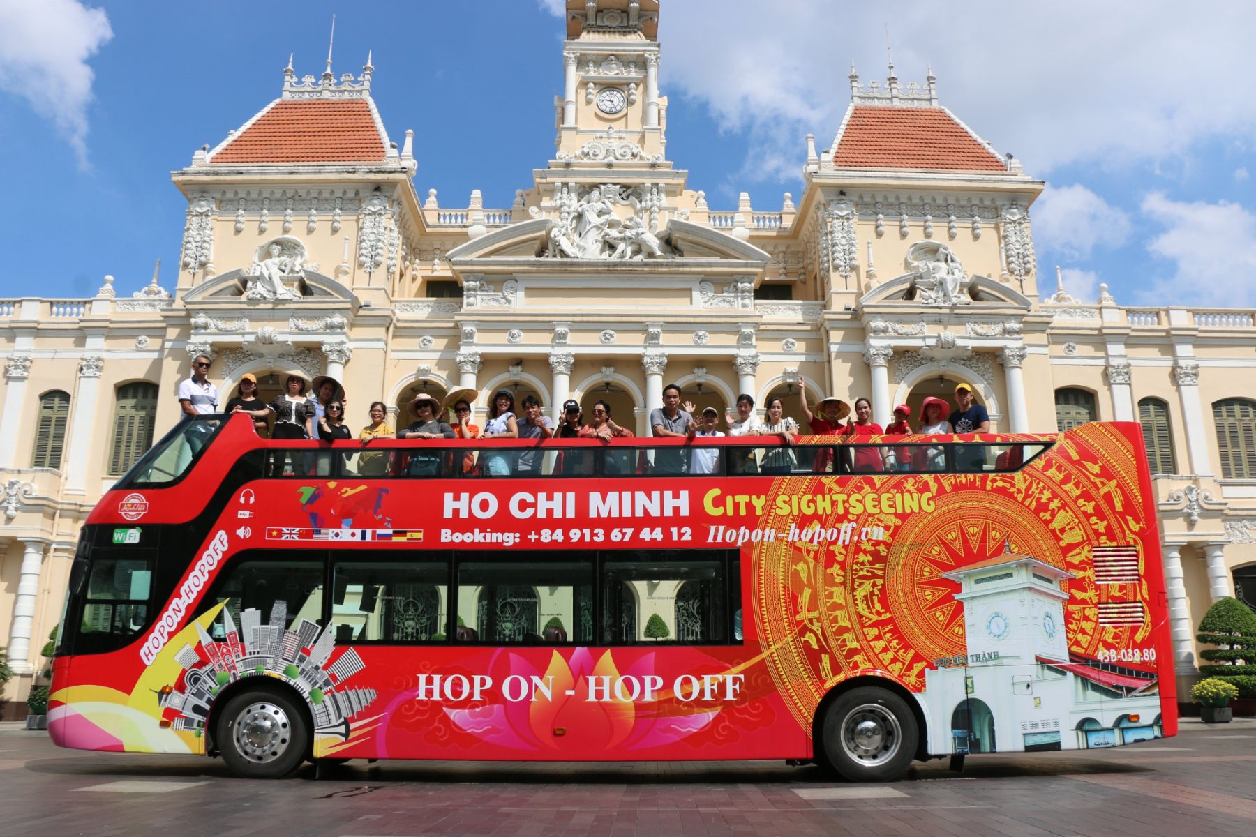 Taking in the Scenery from a Double-Decker Bus