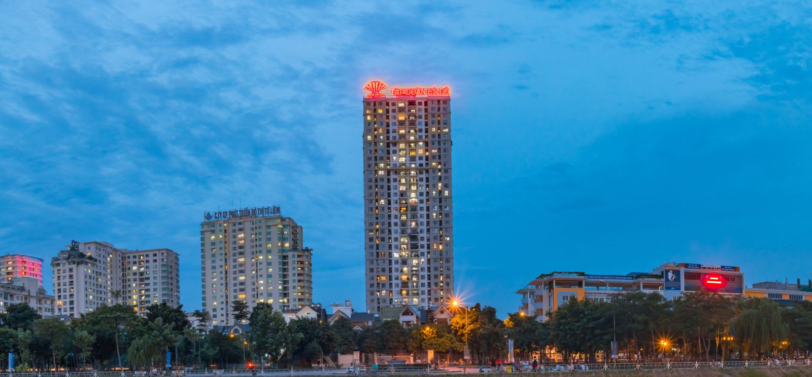 the Hado Park View apartment complex by the Hado Group