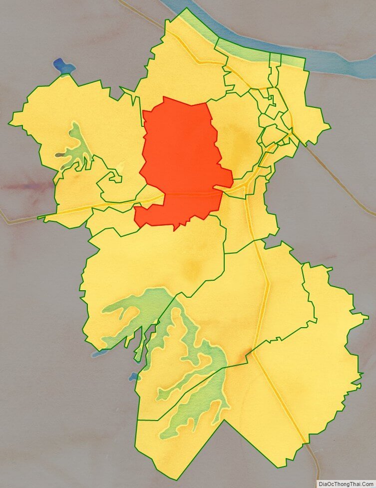 Topography and Climate of Son Tay Town