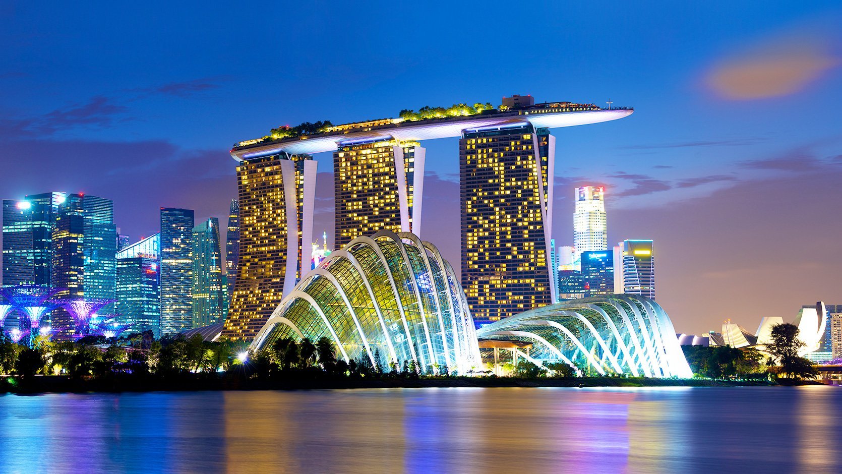 The Marina Bay Sands Hotel