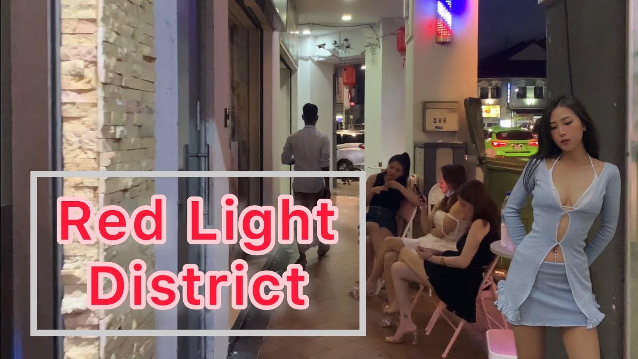 Geylang Red Light District in singapore