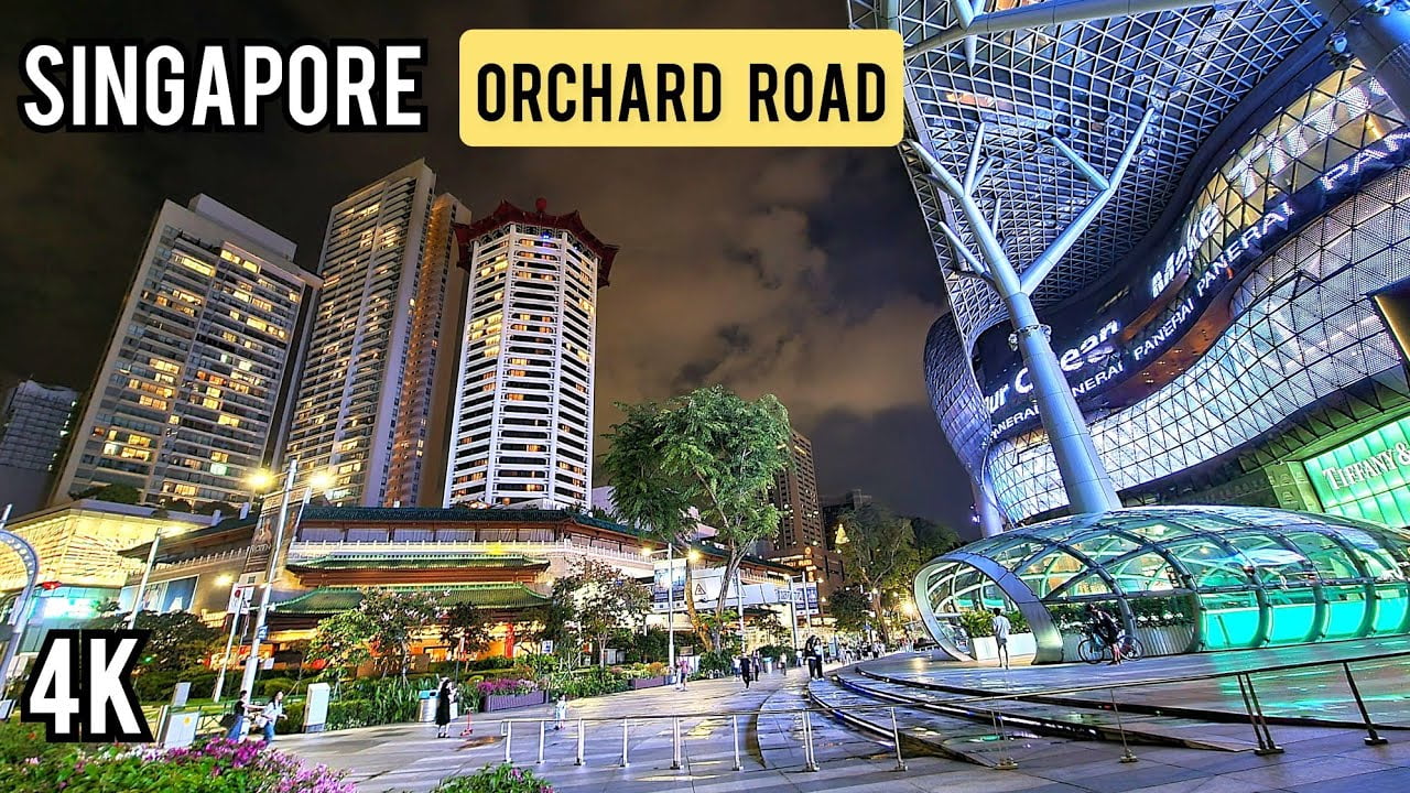 Orchard Road in Singapore