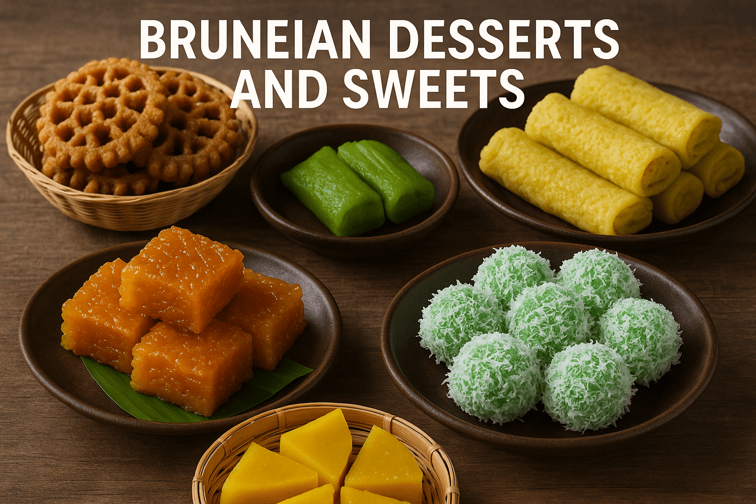 Bruneian Desserts and Sweets