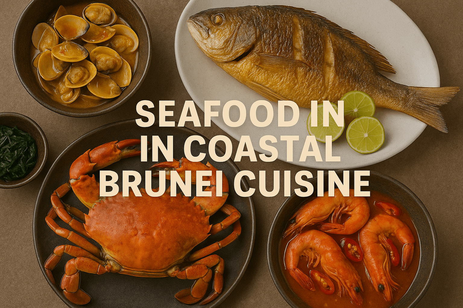 Seafood in Coastal Brunei Cuisine