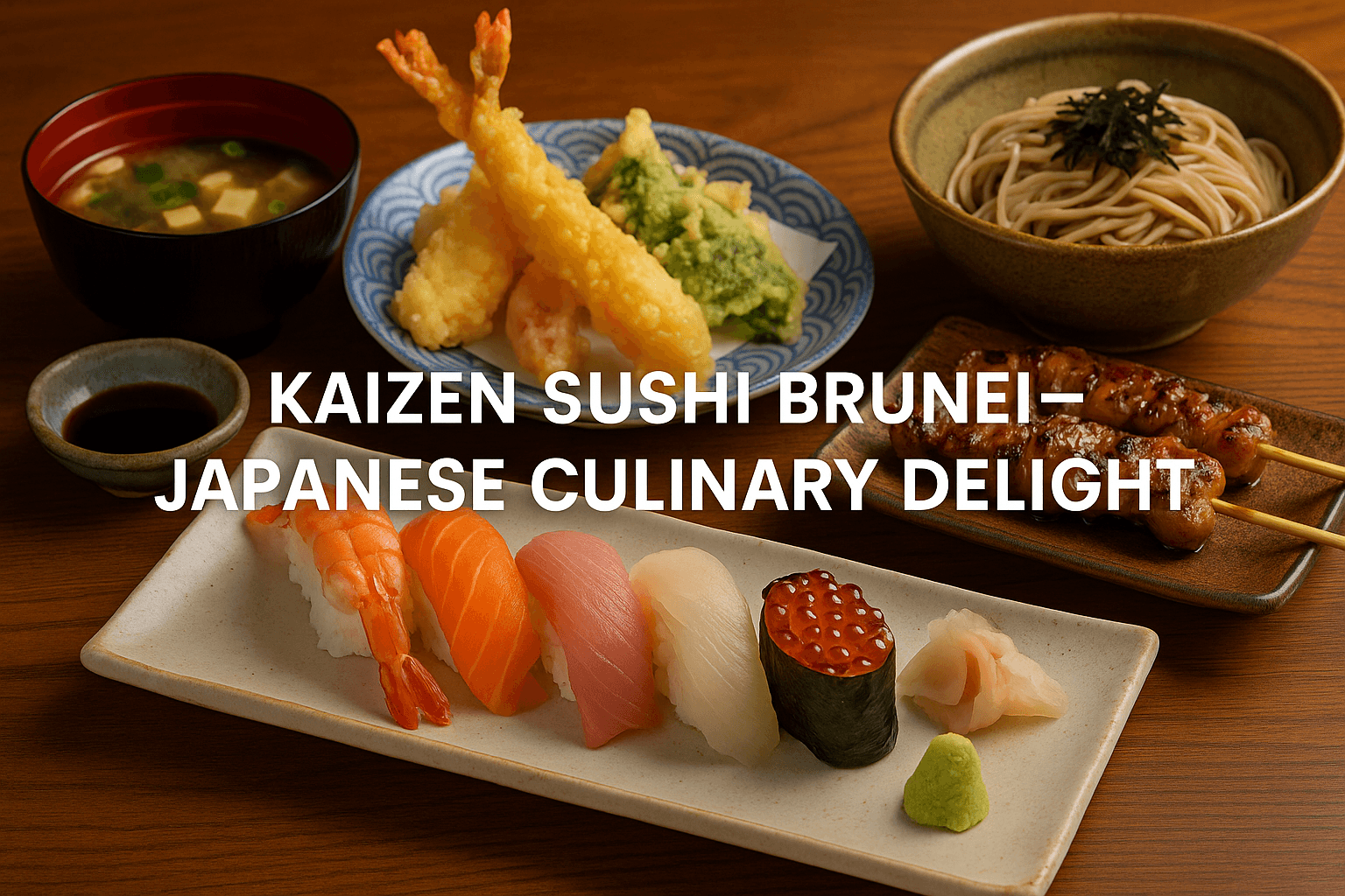 Kaizen Sushi Brunei – Japanese Culinary Delight