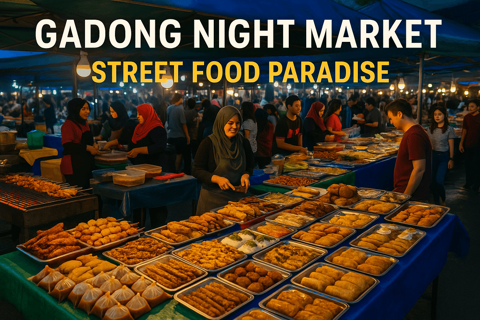 Gadong Night Market – Street Food Paradise