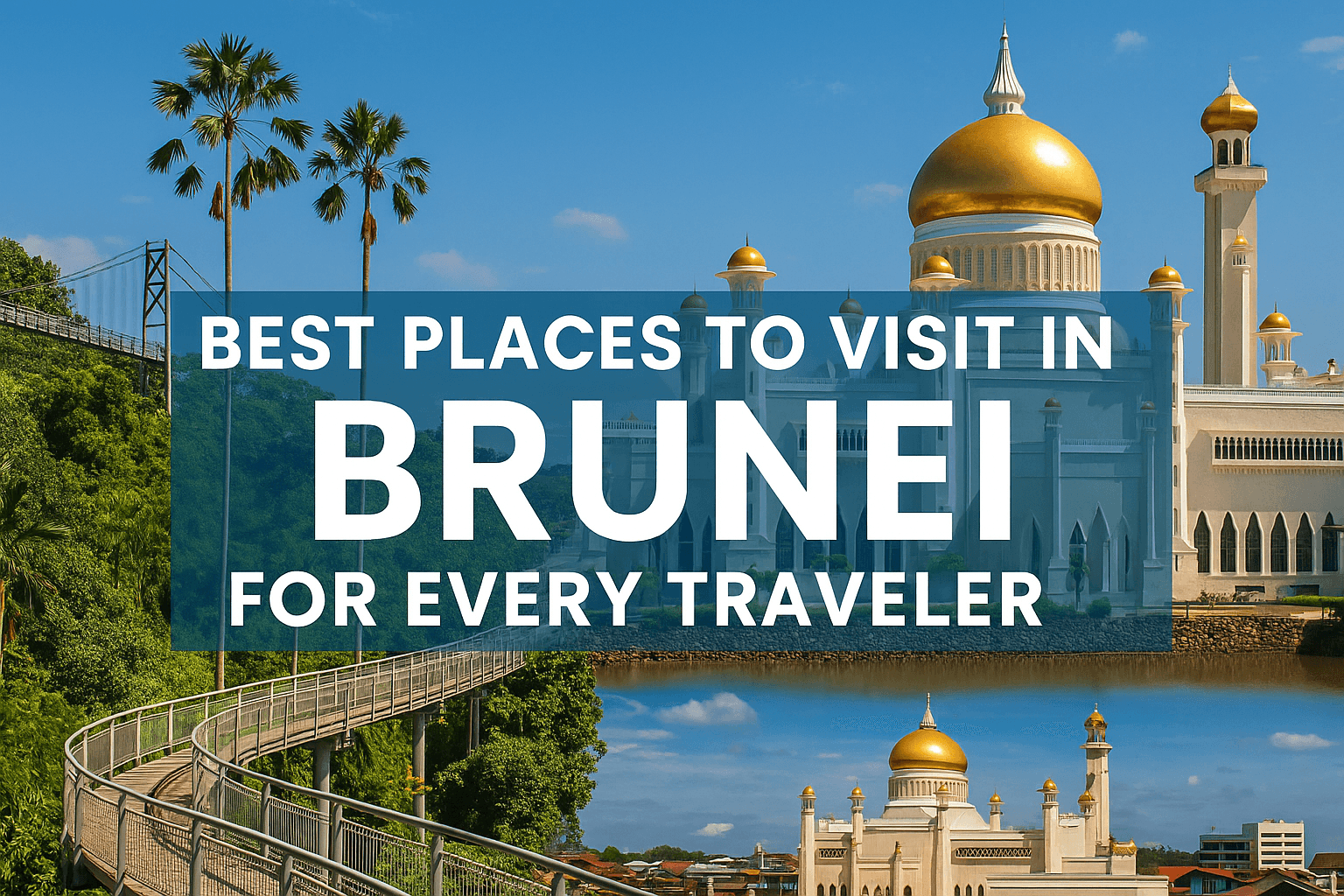 Best Places to Visit in Brunei for Every Traveler