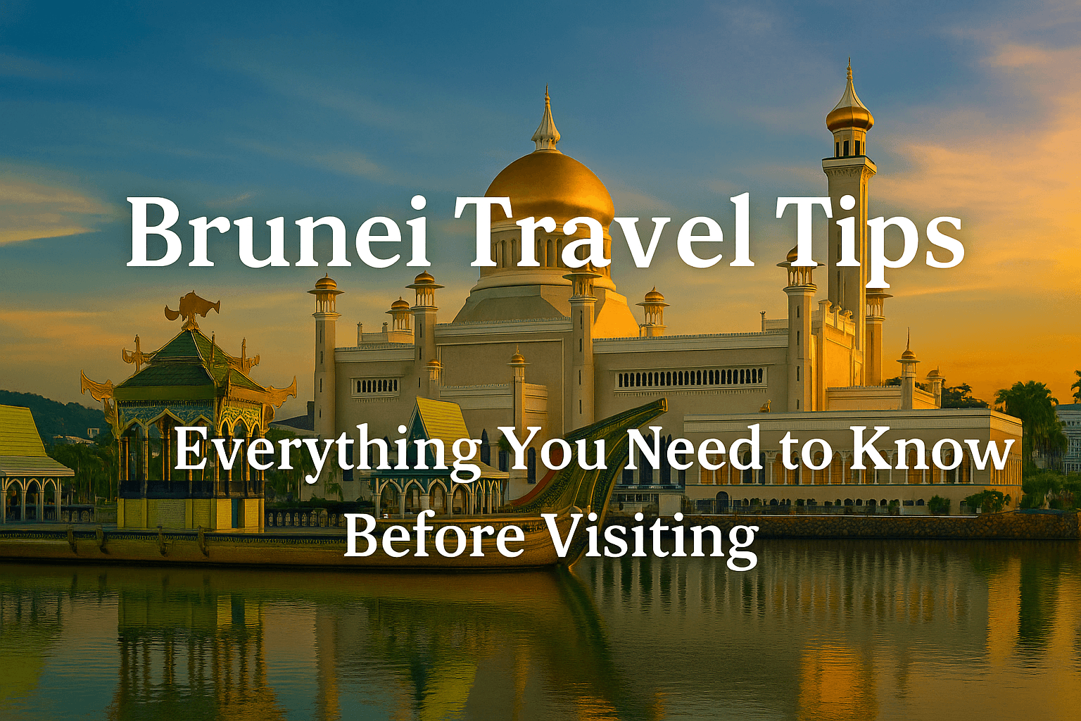 Brunei Travel Tips: Everything You Need to Know Before Visiting