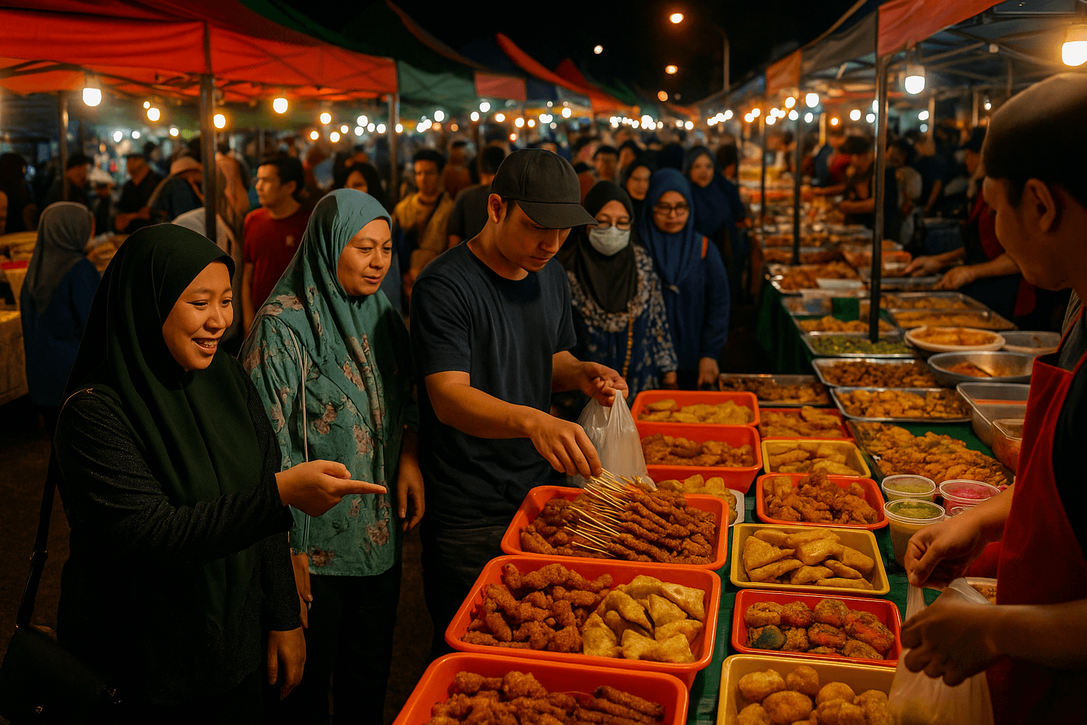Exploring Brunei Ramadan Cuisine and Night Market Delights