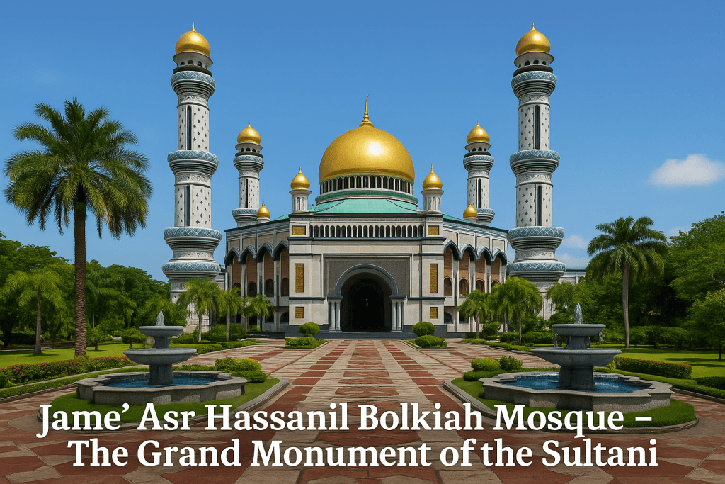 Jame Asr Hassanil Bolkiah Mosque – The Grand Monument of the Sultani