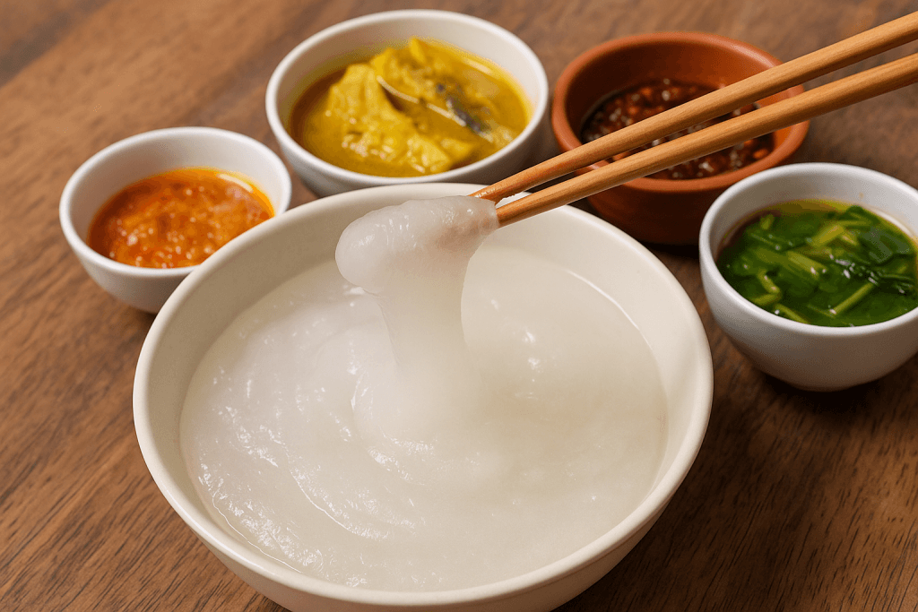 How to Eat Ambuyat Brunei Like a Local