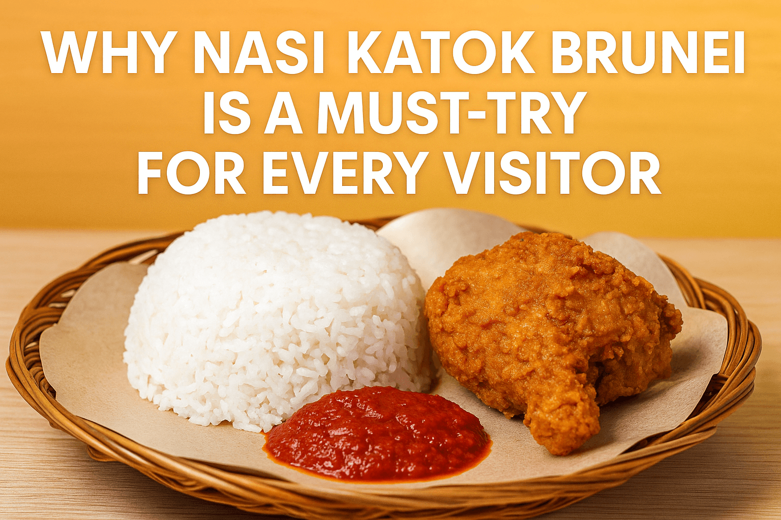 Why Nasi Katok Brunei Is a Must-Try for Every Visitor