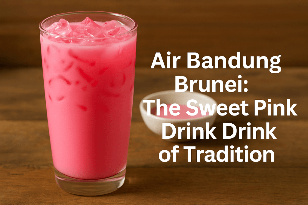Air Bandung Brunei: The Sweet Pink Drink of Tradition