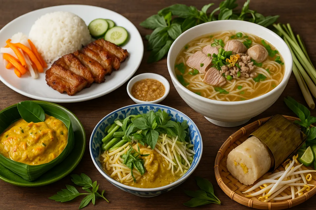 Khmer traditional dishes