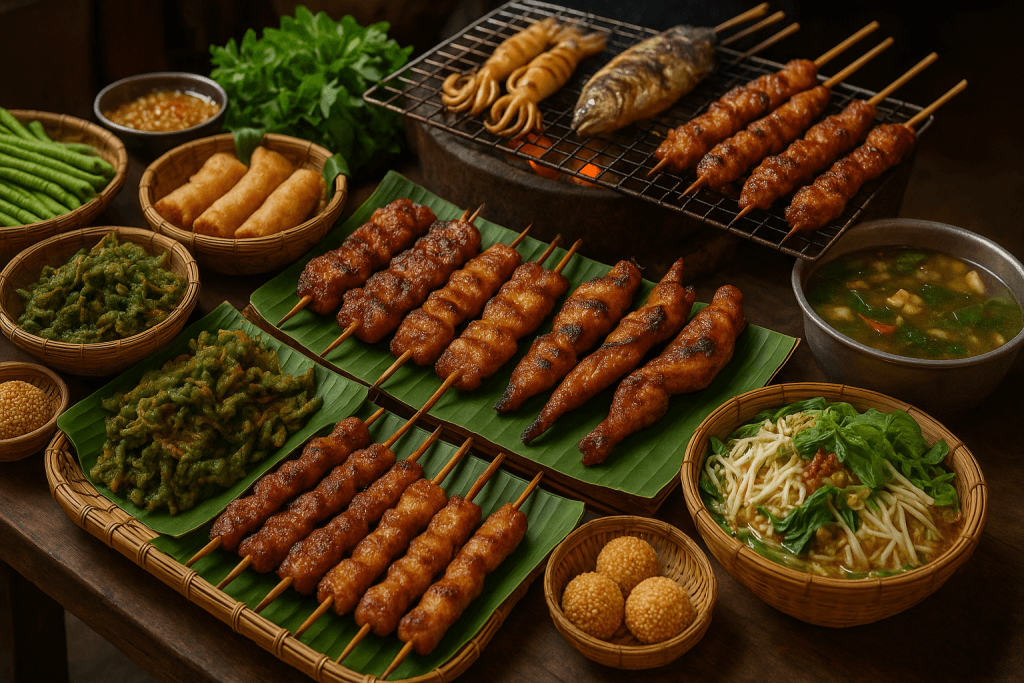 Cambodian street food