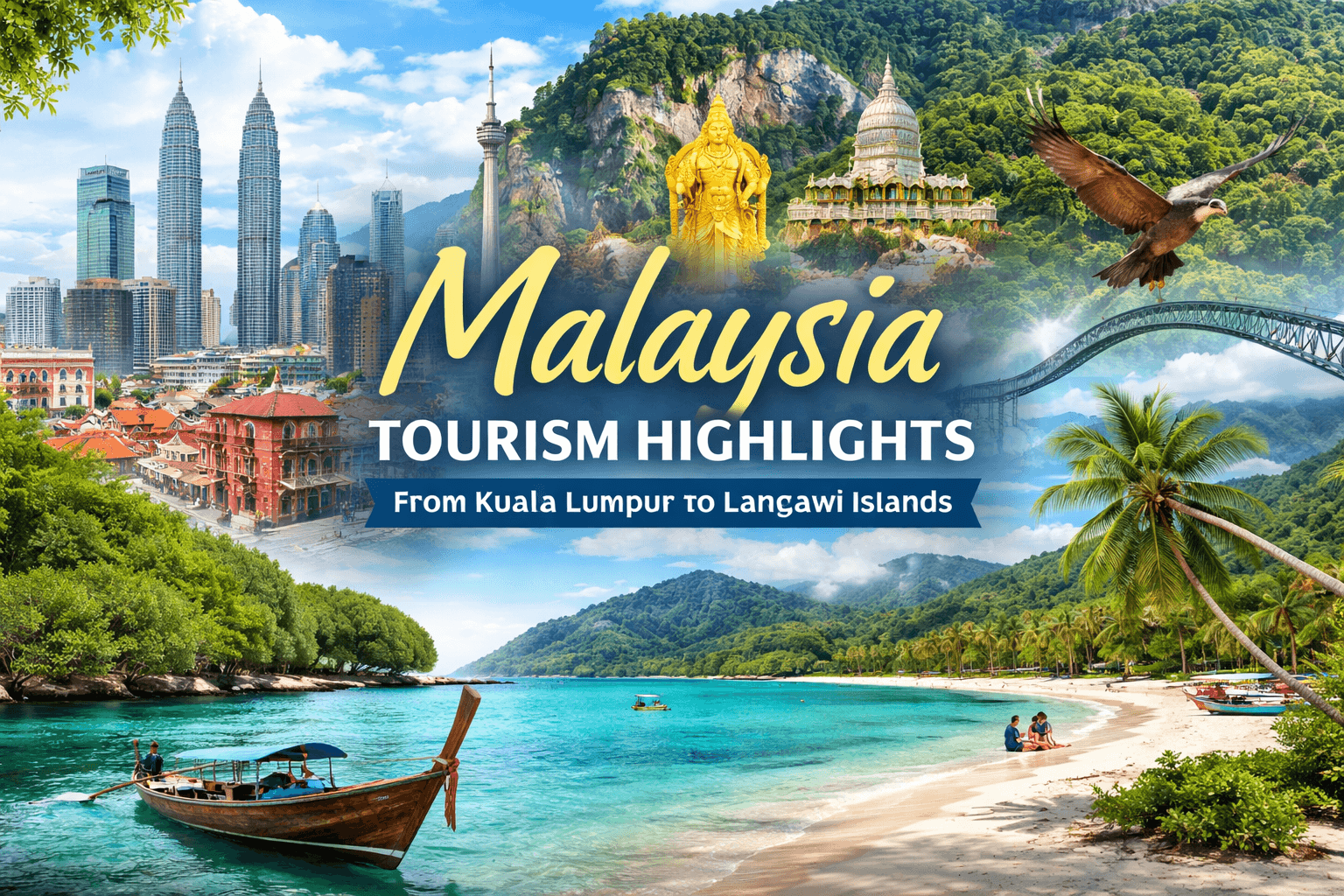 Malaysia Tourism Highlights: From Kuala Lumpur to Langkawi Islands 