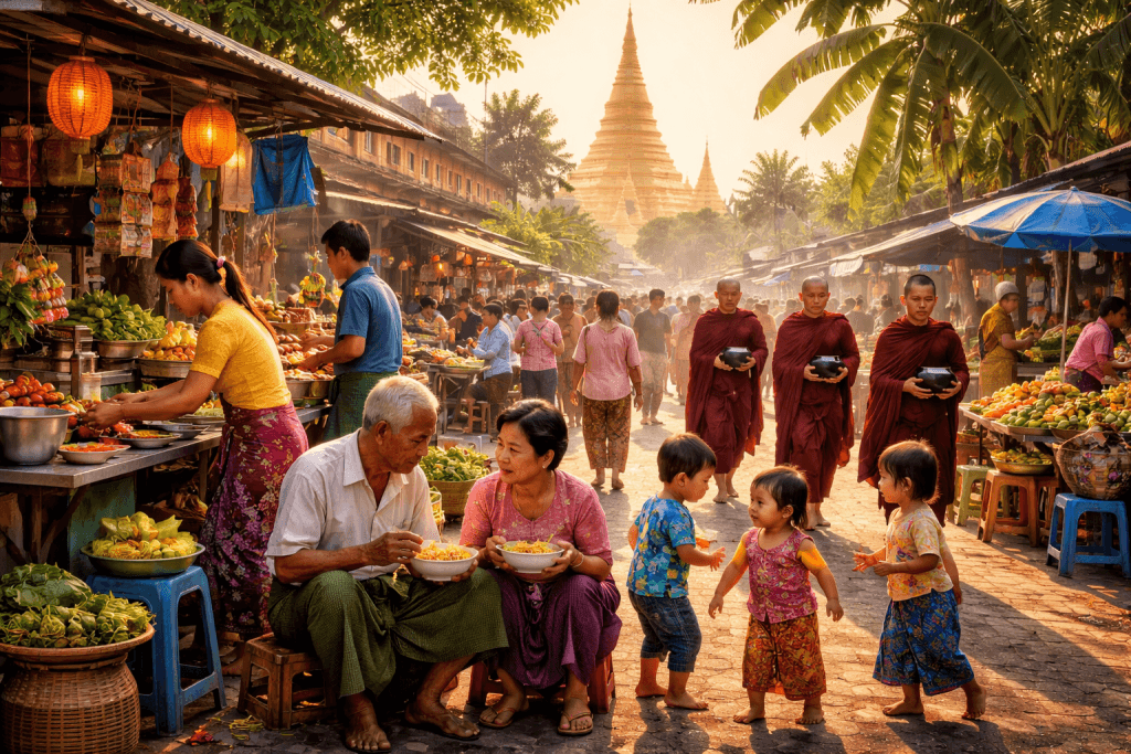 Daily Life in Myanmar: Inside the Burmese Way of Living