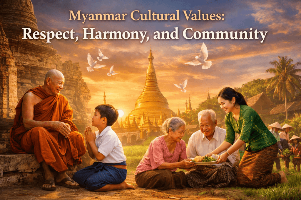 Myanmar Cultural Values: Respect, Harmony, and Community