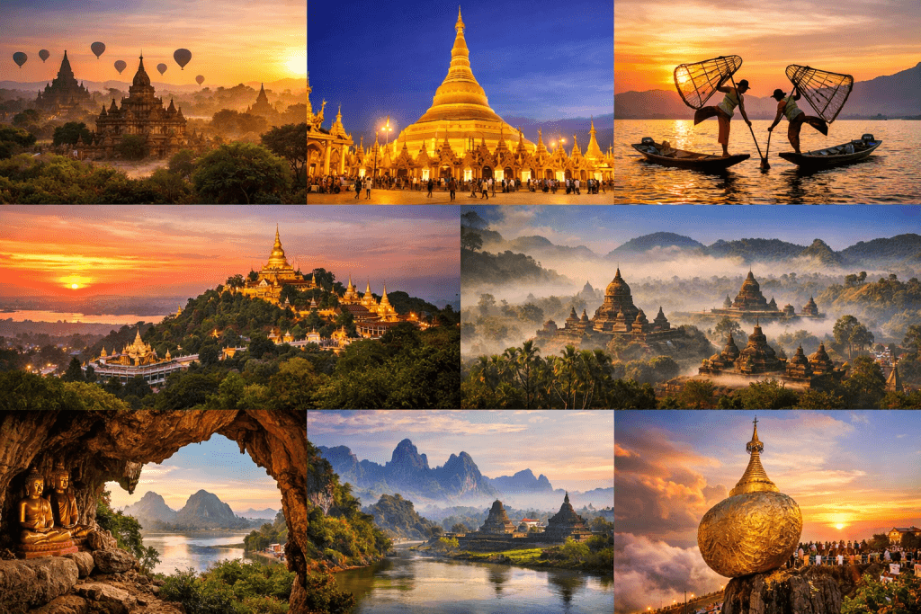 Best Places in Myanmar for Culture Nature and History Lovers