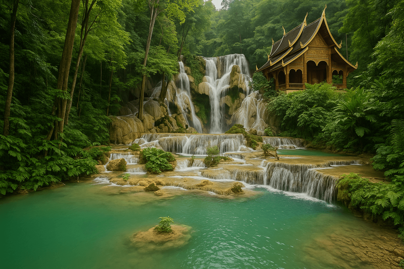 Popular places in Laos
