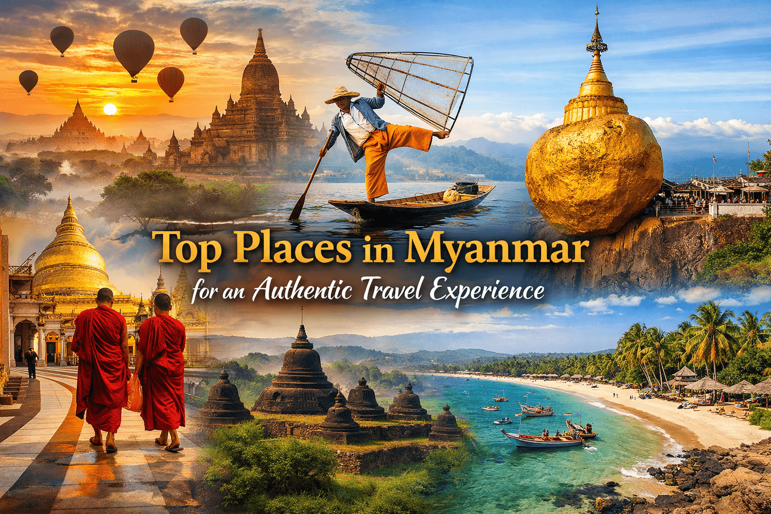Top Places in Myanmar for an Authentic Travel Experience 