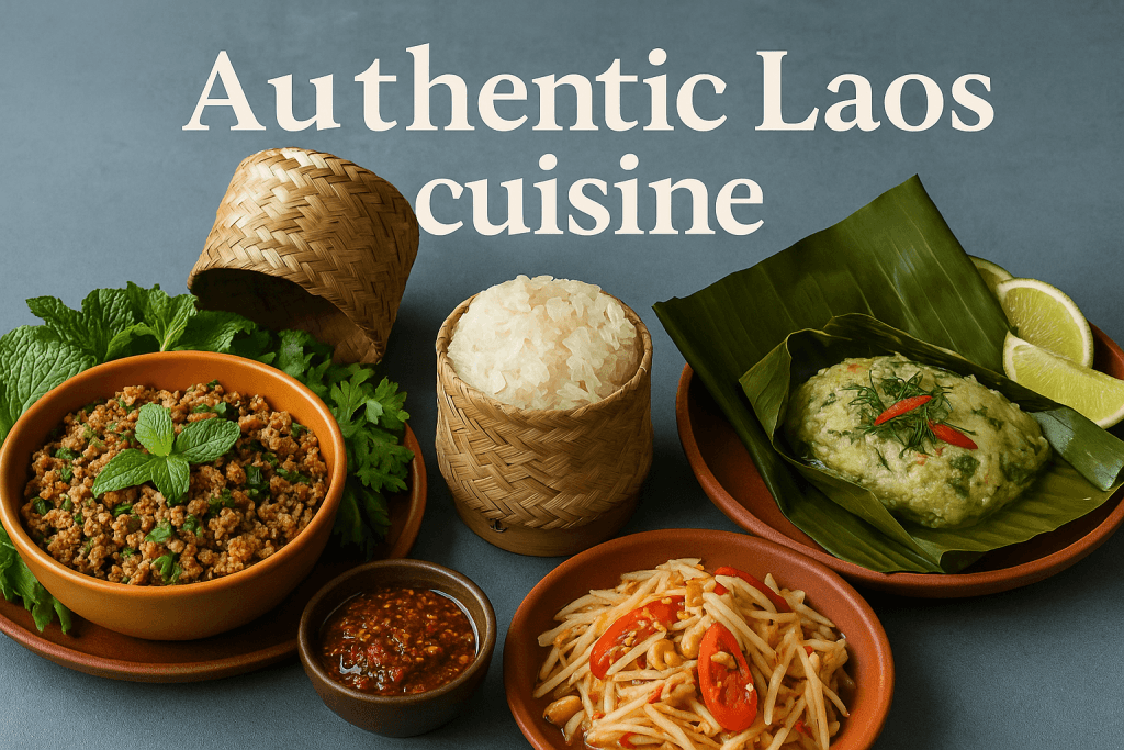 Authentic Laos cuisine