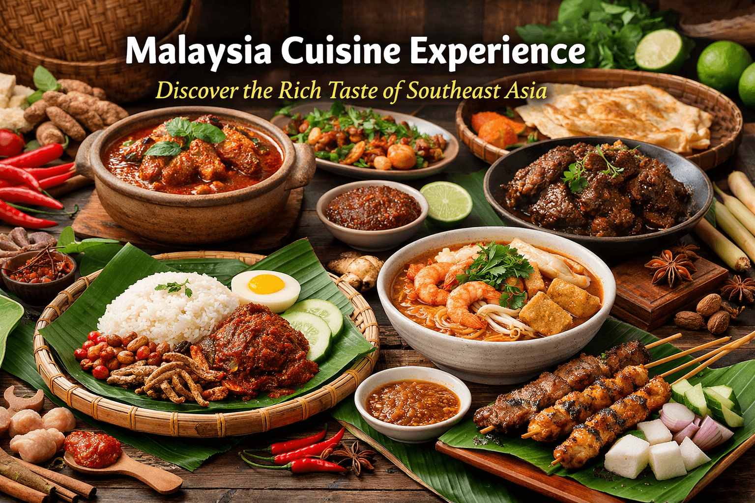 Malaysia Cuisine Experience: Discover the Rich Taste of Southeast Asia