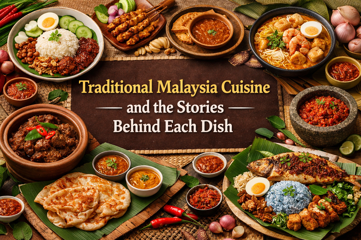 Traditional Malaysia Cuisine and the Stories Behind Each Dish 