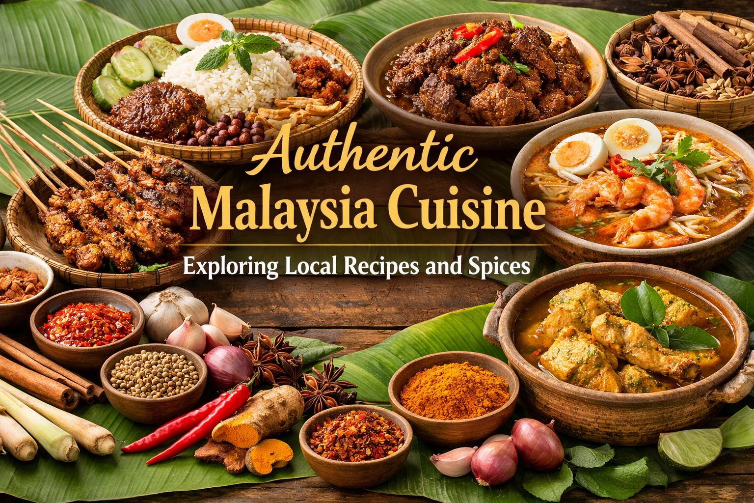 Authentic Malaysia Cuisine: Exploring Local Recipes and Spices