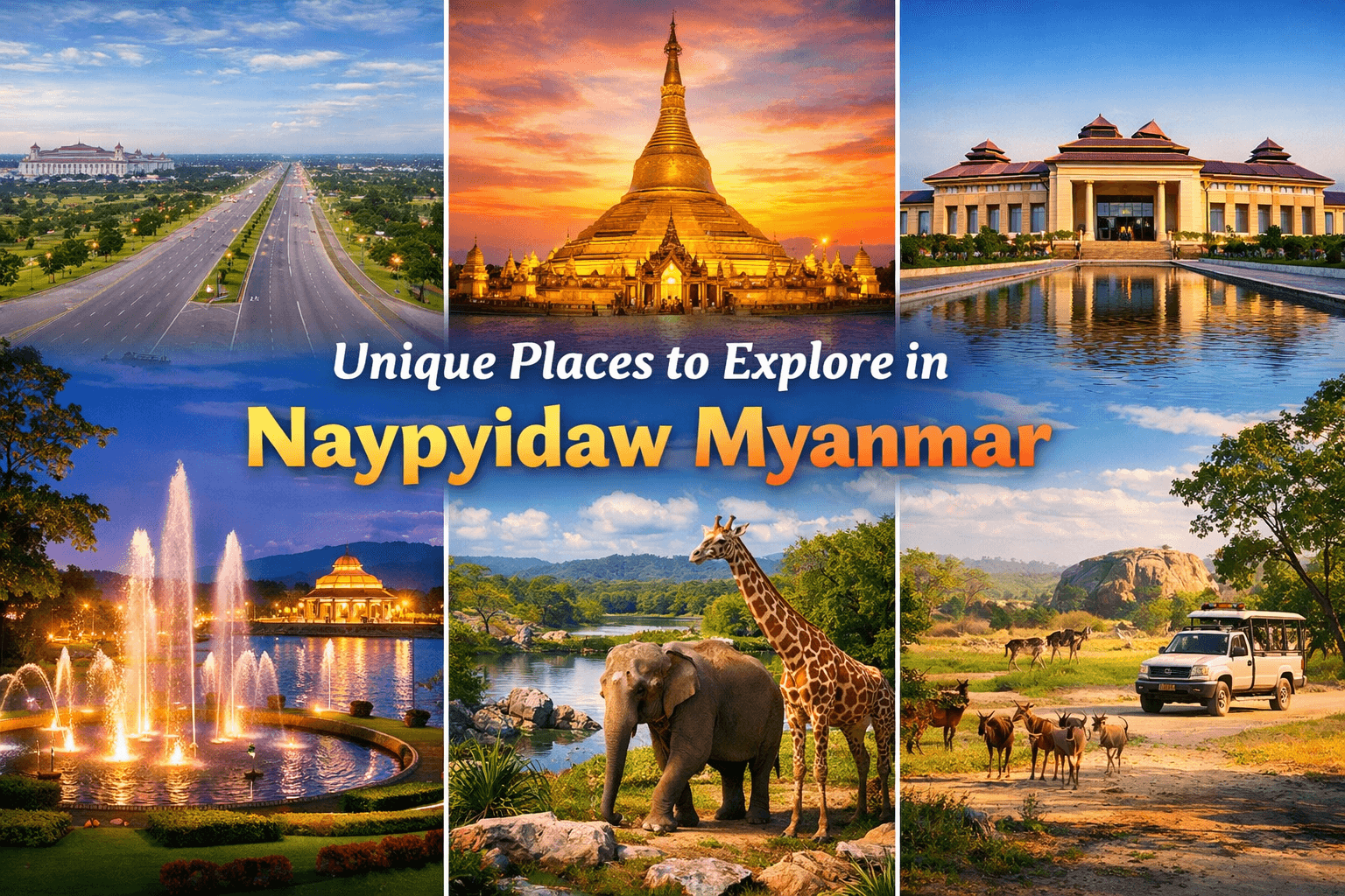 Unique Places to Explore in Naypyidaw Myanmar
