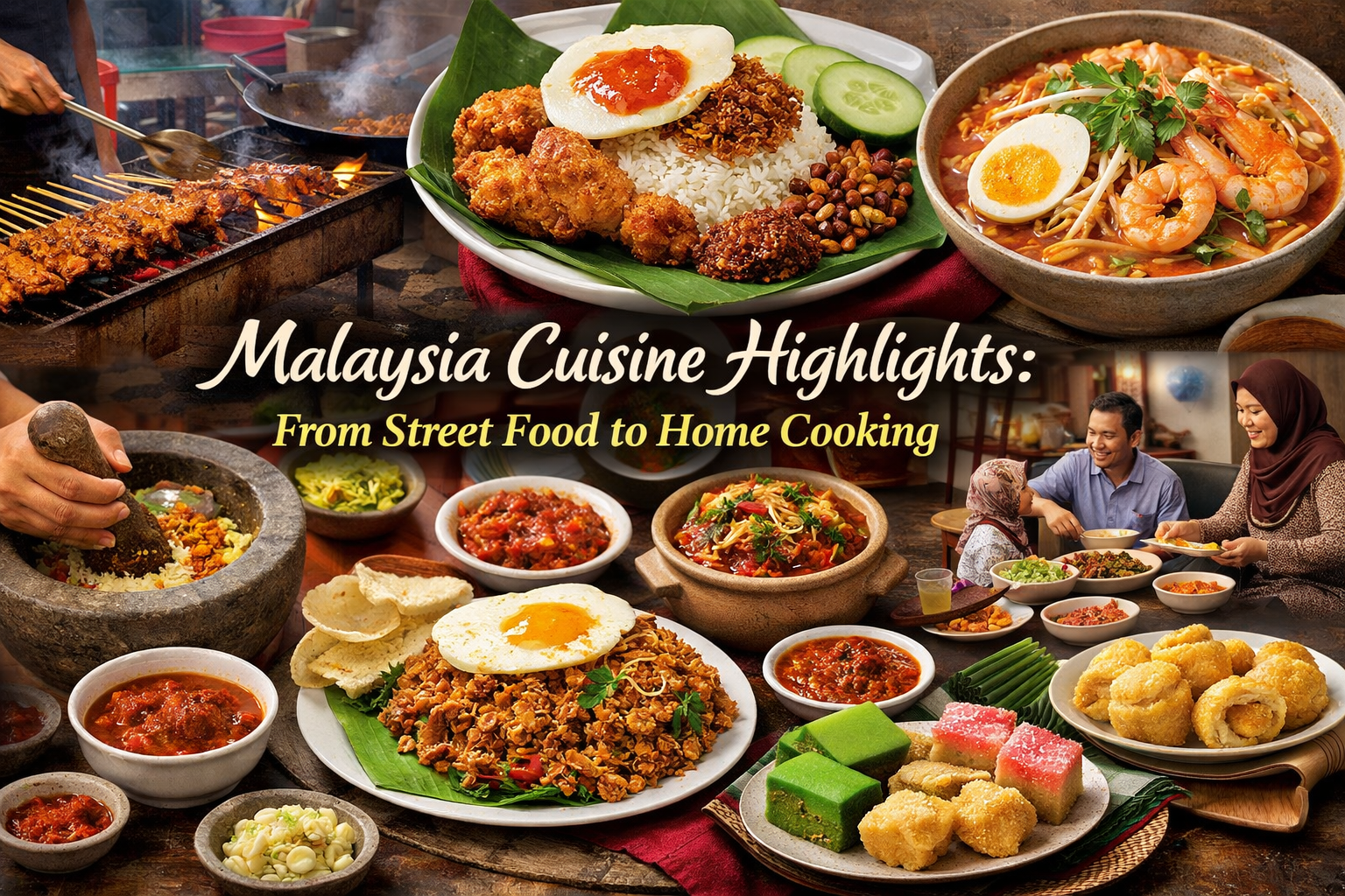 Malaysia Cuisine Highlights: From Street Food to Home Cooking