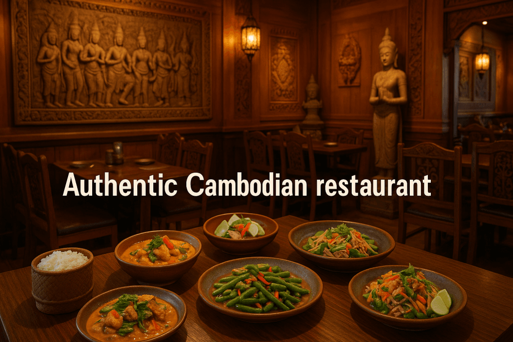 Authentic Cambodian restaurant