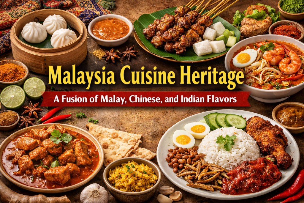 Malaysia Cuisine Heritage: A Fusion of Malay, Chinese, and Indian Flavors