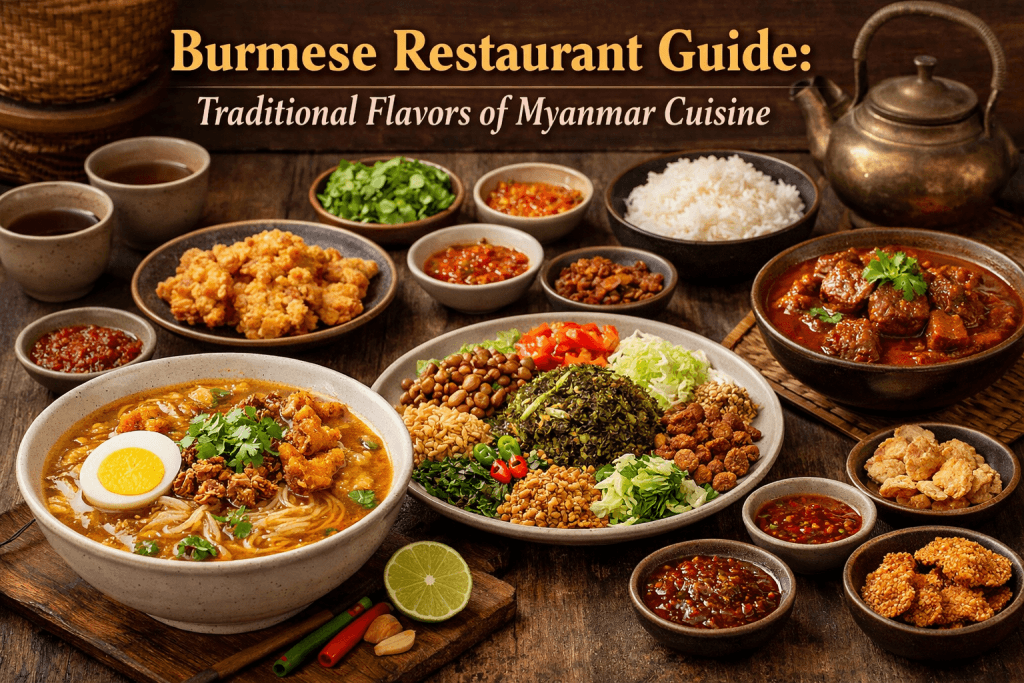 Burmese Restaurant Guide: Traditional Flavors of Myanmar Cuisine