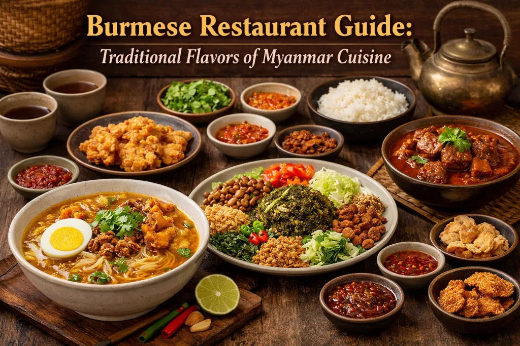 Burmese Restaurant Guide: Traditional Flavors of Myanmar Cuisine