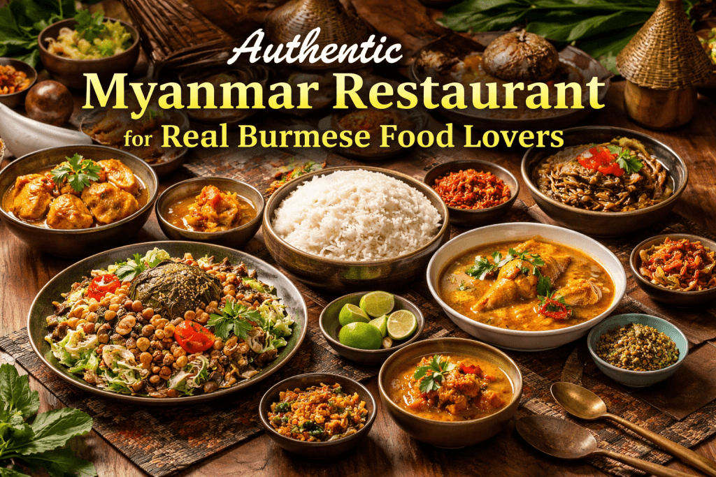 Authentic Myanmar Restaurant for Real Burmese Food Lovers