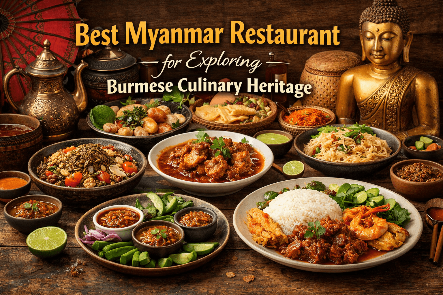 Best Myanmar Restaurant for Exploring Burmese Culinary Heritage