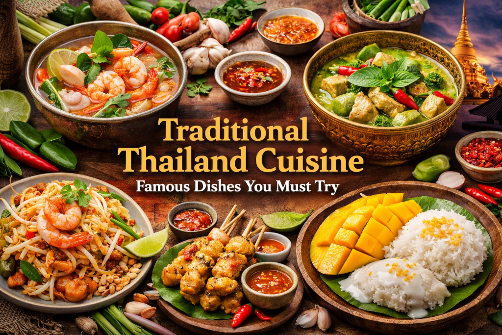 Traditional Thailand Cuisine: Famous Dishes You Must Try