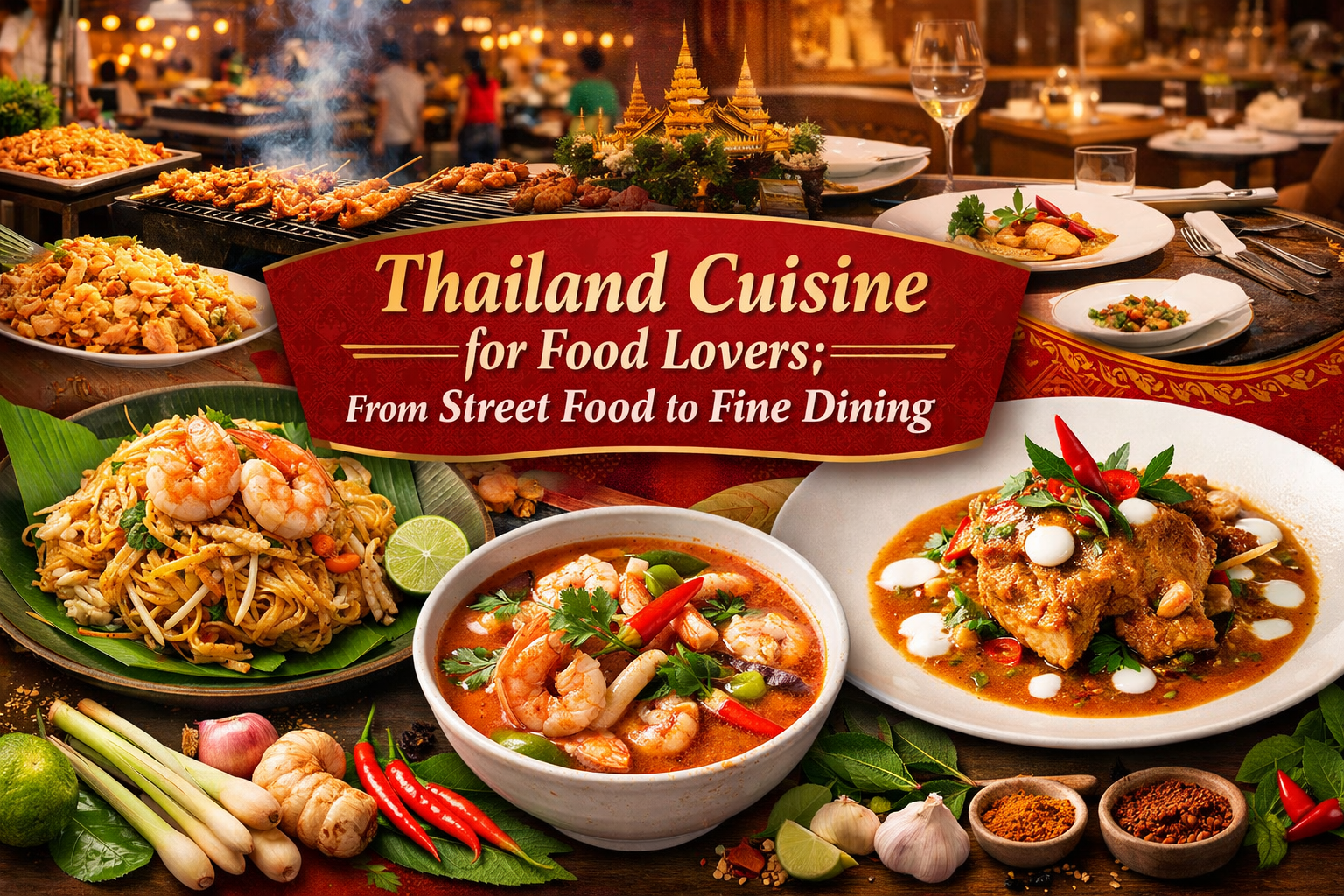 Thailand Cuisine for Food Lovers