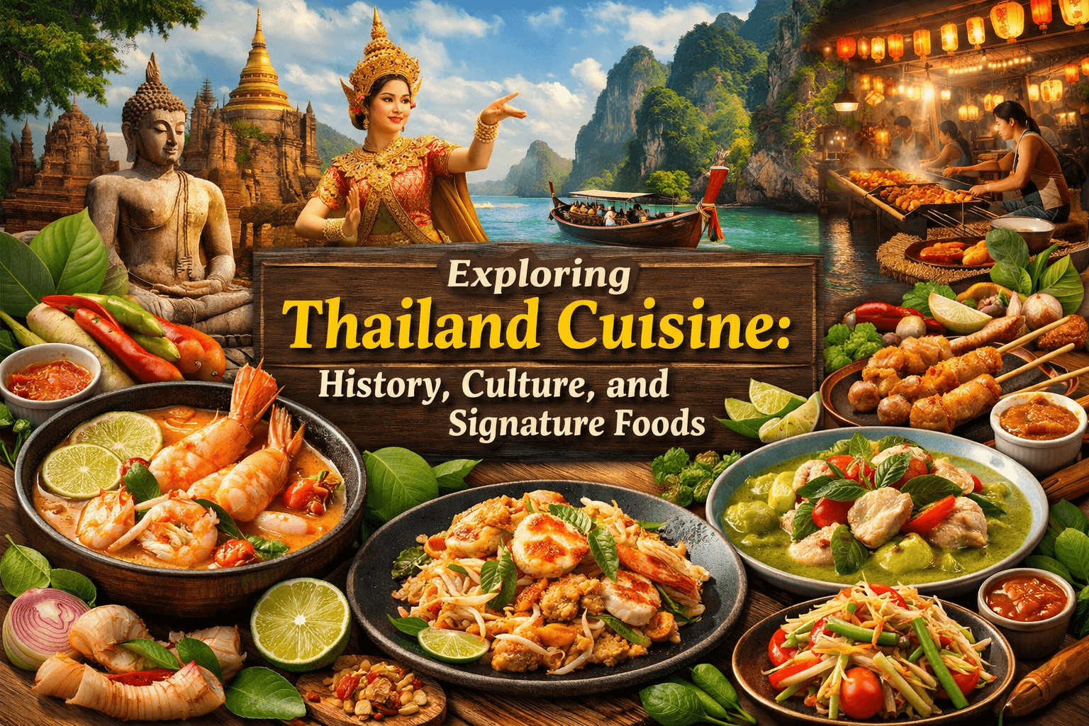 Exploring Thailand Cuisine: History, Culture, and Signature Foods