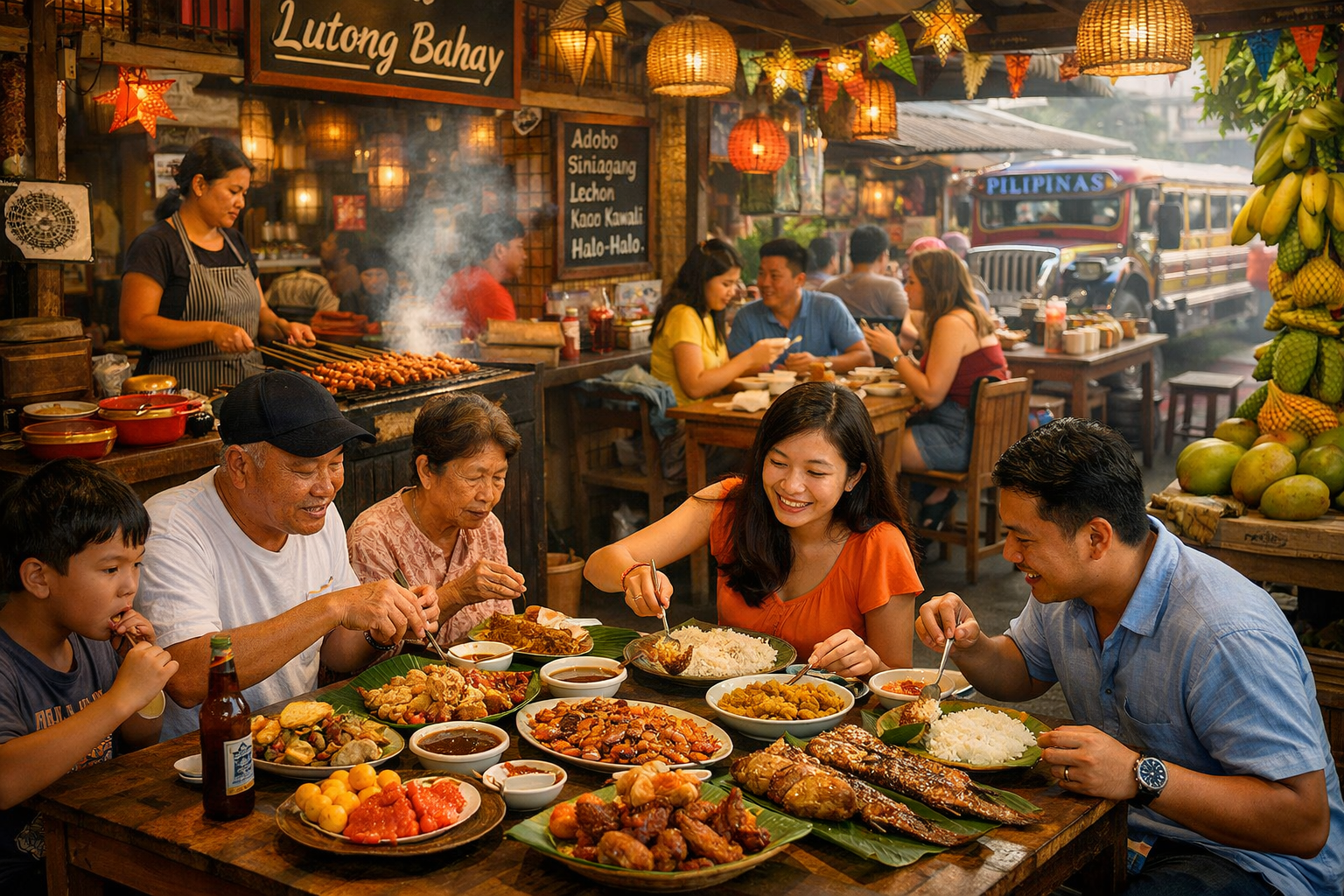 Philippines Food Culture Through Local Restaurants 