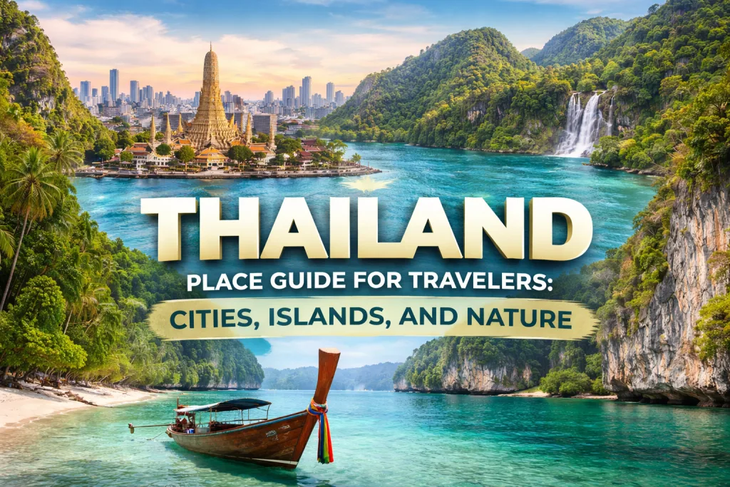 Thailand Place Guide for Travelers: Cities, Islands, and Nature